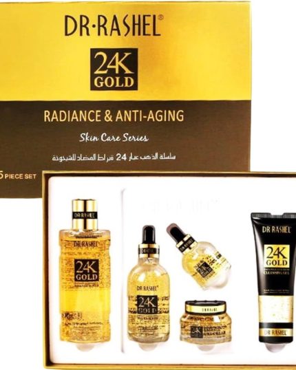 DR. RASHEL 24K GOLD RADIANCE & ANTI AGING 5 PIECE SET