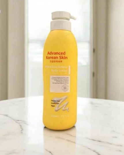 Advanced Korean skin bright & dewy radiance body lotion