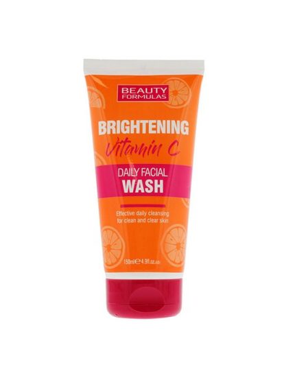 Beauty formulas brightening vitamin c daily facial wash