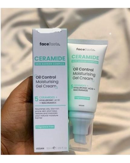 Face facts oil Ceramide oil moisturising gel cream