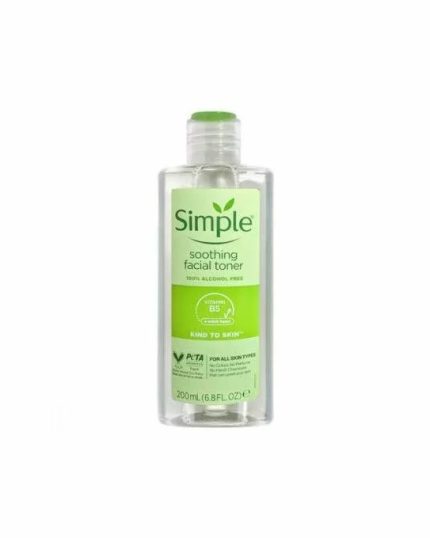 Simple soothing facial toner